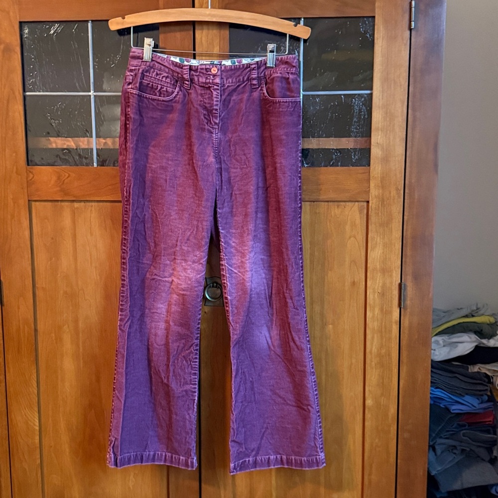 Purple Corduroy Pants